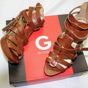 G by Guess Strappy Heeled Sandals